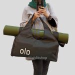 ساک ورزشی خفاشی جاکفشی دار با جای مت | ساک باشگاهی ضد آب مدل نایک و ALO 498  تصویر کوچک شماره1