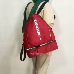 کوله بدمینتون جاکفشی دار نایک و Just Do It | کوله ورزشی ضد آب با زیپ مخصوص بدمینتون 1420